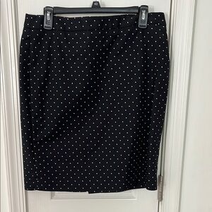 Liz Claiborne Black and White Pencil Skirt for Work